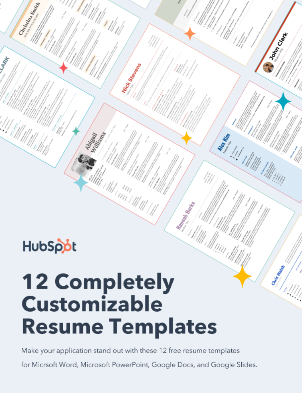 12 Free Resume Templates for Marketing Sales Service Jobs